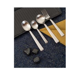 hot sale Luxury Stainless Steel wedding gold plated Cutlery beautiful design handle flatware <b>spoon</b> <b>and</b> <b>fork</b> <b>set</b> safe <b>and</b> healthy - Product Image 1