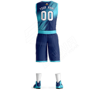 Wholesale Custom High Quality Sublimated Team Basketball Uniforms Sets Men's Customizable <b>Athletic</b> Vest Shirt Breathable - Product Image 6