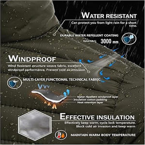 <b>Mens</b> Shiny Puffer Jacket New Arrival Bubble <b>Coat</b> Puffer Jacket Fashion Style Bubble Puffer Jackets - Product Image 3