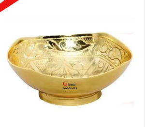 Cuenco para servir ensalada y comida de aluminio con acabado plateado de aspecto ecológico 2025 para restaurante y bar de hotel - Product Image 3