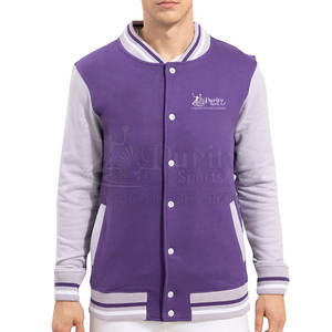 Chaquetas con letras para hombre de alta calidad al mejor precio de algodón de manga larga para hombre - Product Image 1