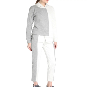 Stylish Hooded Streetwear <b>Jogger</b> Suit <b>Women</b> Two Piece <b>Fleece</b> Winter Tracksuit Sets Pink - Product Image 3