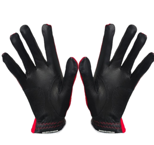 Custom Color Breathable Golf <b>Glove</b> for Men <b>Ladies</b> Left Right Hand with Hand Grips Made Cabretta Palm Nylon Fabric for Sports - Product Image 4