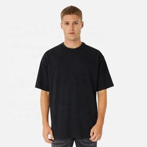 Fabricant de t-shirts pour hommes avec logo personnalisé t-shirtt-shirt surdimensionné de qualité supérieure 100% coton t-shirt surdimensionné pour hommes - Product Image 3