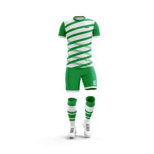 เครื่องแบบฟุตบอล2025ออกแบบได้ตามต้องการเสื้อเจอร์ซีย์ฟุตบอลสไตล์ใหม่พร้อมโลโก้สโมสรทีม - Product Image 4