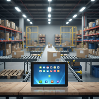 Tableta Industrial Totalmente Resistente IP67 de 10.1 Pulgadas, 8 GB, Windows 11 Pro, 4G LTE, GPS, Escáner de Código de Barras QR, Brillo de 1500 Nits