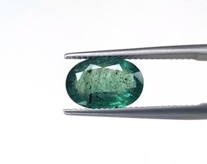 Piedra preciosa de Color verde claro de corte ovalado de piedra natal de esmeralda de Zambia Natural de 3,26 CT de calidad fina para la fabricación de anillos y colgantes - Product Image 3