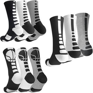 Chaussettes de sport d'hiver pour hommes de qualité supérieure avec logo personnalisé, épaisses, à séchage rapide, pour activités de plein air, course à pied, athlétisme, football, antidérapantes - Product Image 6