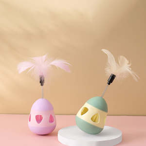 Swing Tumbler Exercise Eco-Friendly Modern <b>Interactive</b> Pet <b>Toys</b> Indoor New Automatic <b>Cat</b> Feather <b>Toys</b> - Product Image 5