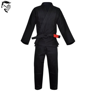 Conjunto de Jiu Jitsu Gi de algodón brasileño para Artes Marciales MMA, incluido el uniforme de entrenamiento de servicio OEM de Karate Judo Taekwondo - Product Image 1