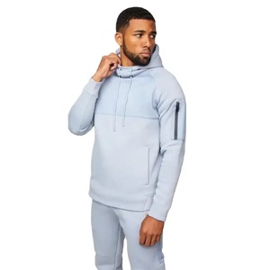 Conjunto Deportivo de 2 Piezas para Hombre, Chaqueta y Pantalones Deportivos, Estilo Informal, con Capucha, para Invierno - Product Image 3