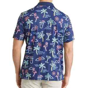 Polo de sublimation pour homme de bonne qualité, durable, respirant, évacuant l'humidité, personnalisable, imprimé sur mesure - Product Image 2