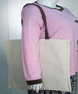 High Quality Eco-Friendly 100% Cotton Canvas Shopping Tote <b>Bag</b> with Custom Logo Handle Fashion Printing Offers Promotions - Product Image 5