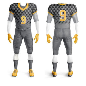 Uniforme de fútbol americano ligero y transpirable para deportes de equipo, ropa deportiva profesional para competición, uniforme de fútbol americano - Product Image 3