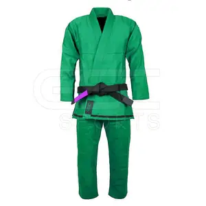 Yüksek kaliteli Jiu Jitsu Gi üniforma 2024 özel logo OEM hizmeti profesyonel Jiu Jitsu Gi üniforma dövüş sanatları BJJ Kimono giymek