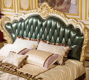 ชุดเฟอร์นิเจอร์ห้องนอนเตียงคิงไซส์สไตล์ฝรั่งเศสสุดหรู - Product Image 3