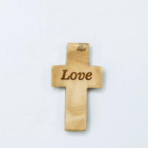 OWC 033 Cruz de confort de madera de olivo - Product Image 1