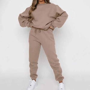 2025 SUDADERA CON CAPUCHA GRUESA DE ALGODÓN/POLAR DE ALTA CALIDAD CON LOGOTIPO PERSONALIZADO AL POR MAYOR SUDADERA DE GRAN TAMAÑO EN BLANCO DE COLOR SÓLIDO PARA MUJER - Product Image 3
