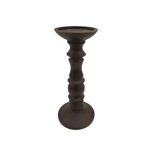 Support de pilier de bougie en métal de conception moderne finition dorée pour la maison mariage noël éclairage de table décor à la main pilier de bougie - Product Image 2