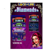 Verrouillage vertical lien 4 en 1 jeu pour machine à pièces juego de tragamonedas WMS 550 POG vente directe d'usine