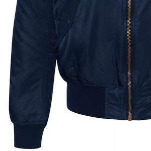 Fabricant OEM Broderie en chenille de haute qualité Bomber de baseball personnalisée pour hommes, collège, veste universitaire en cuir Letterman - Product Image 6