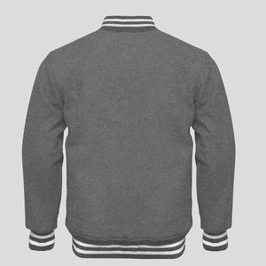 Veste universitaire en cuir à lettres brodées en chenille de haute qualité pour hommes, fabriquée par un fabricant OEM - Product Image 6