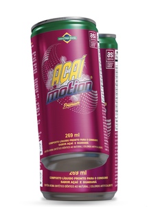 เครื่องดื่มชูกำลังสำหรับเล่นกีฬา Acai จากบราซิลขนาด269มล. เครื่องดื่มประสิทธิภาพ Acai จากชาวบราซิลมีวิตามินบีแคลอรี่ต่ำ - Product Image 2