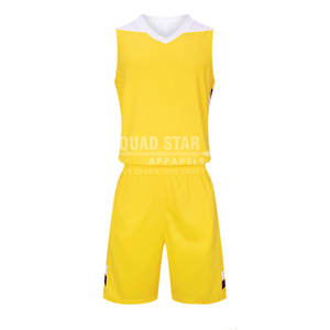 เครื่องแบบบาสเกตบอลผ้าคุณภาพสูงดีไซน์ใหม่เครื่องแบบบาสเก็ตบอลออกแบบได้ตามต้องการ - Product Image 2