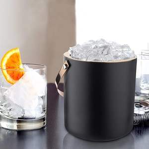Best Quality Metal Brass Hammered Stainless Steel Beer <b>Ice</b> <b>Buckets</b> for Barware Handmade Wine Cooler - Product Image 4