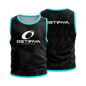 Chalecos de Entrenamiento de Fútbol Unisex de Fabricación Profesional, con Estampado Frontal, Secado Rápido, Transpirables, Ligeros, Servicio OEM - Product Image 1