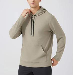 Sudadera deportiva de invierno para hombre, de 300 gramos Sudadera con capucha, diseño de logotipo personalizado transpirable de secado rápido, venta al por mayor - Product Image 2