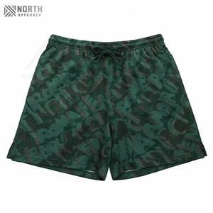 Pantalones Cortos Deportivos de Secado Rápido de Doble Capa para Hombre con Bolsillo, Ropa Deportiva Masculina, Pantalones Cortos de Compresión para Correr, Gimnasio, Entrenamiento, Verano - Product Image 3