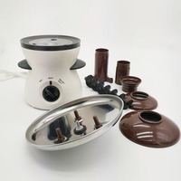 Fontaine à chocolat électrique détachable, prix bas, 3 couches, Mini, fontaine à chocolat chaud personnalisée, vente