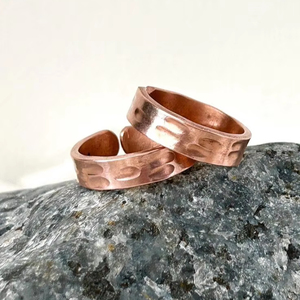 Anillo de cobre magnético Vintage clásico de alta calidad, anillo ajustable de moda para hombres y mujeres, estilo Vintage personalizable saludable - Product Image 1