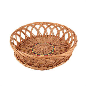 Bol de service en bois de noyer pour la décoration de la maison et des fêtes d'hôtel, décoration de table, panier de service design moderne, table à manger - Product Image 1