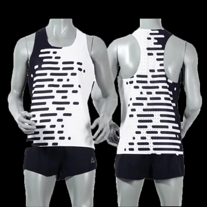 Sublimación Diseño Singlet Tank Top Poliéster Impreso Summer outfit Tops - Product Image 2