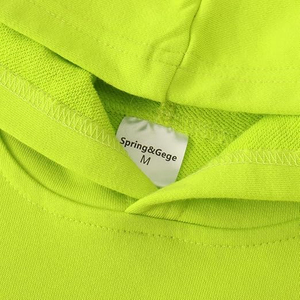 เสื้อฮู้ดขนแกะลายดอกยางของผู้ชายมีซิปดีไซน์ใหม่โลโก้ออกแบบได้ตามต้องการ - Product Image 3