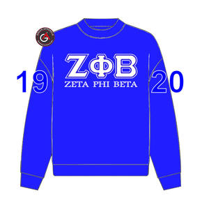 เสื้อกันหนาวสวมหัวลายกรีกซีต้าฟีเบต้าเสื้อสวมหัวปักลายพี่น้อง - Product Image 4