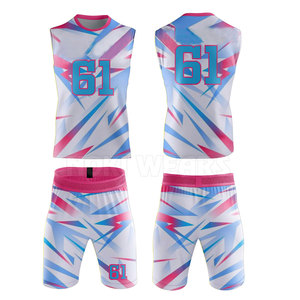 Uniforme de Fútbol Americano 7v7 sin Mangas, Venta Directa de Fábrica, Ropa Deportiva - Product Image 3