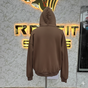 Top vente bon matériel sweat à capuche zippé qualité supérieure 100% coton fabriqué en usine bouffée imprimé pas cher prix le plus demandé - Product Image 3