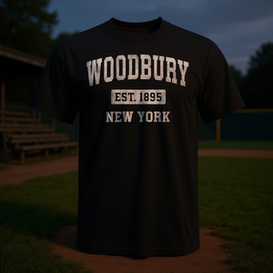 Camiseta Vintage de Woodbury, Nueva York, con el Logo de la Marca Deportiva, Camiseta Promocional Vintage de la Marca Deportiva - Product Image 3