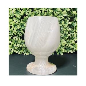 Vaso de mármol pulido para beber, vaso de piedra hecho a mano de primera calidad, perfecto para hogares, comedores, cocinas, bares, restaurantes, eventos - Product Image 3