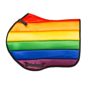 Almohadillas de sillín occidental de lana de alta calidad, almohadillas de sillín de carreras de caballos, cuerdas a juego antidoma multiusos - Product Image 1