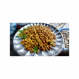 La farine de nymphes de ver à soie riche en nutriments à vendre favorise la croissance des poissons et des volailles - Product Image 6