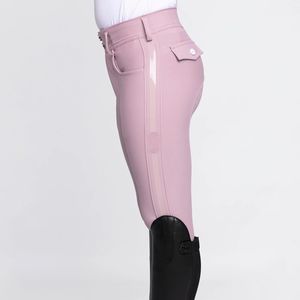Nouveau Look Culotte Équestre Anti Pile Grip avec Bande Latérale Vêtements Personnalisés En Vrac En Gros Équitation Jodhpurs Pantalon pour Enfants - Product Image 2