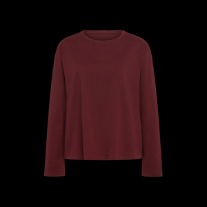 เสื้อยืดแขนยาวผู้หญิงแบบสั่งทำ ผ้าฝ้าย 100% เป็นมิตรกับสิ่งแวดล้อม ป้องกันรอยยับ แห้งเร็ว เหมาะสำหรับออกกำลังกาย เล่นกีฬา ฟิตเนส สไตล์วินเทจ แบบเรียบ - Product Image 6