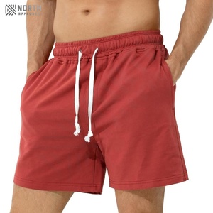 Shorts de sport pour hommes de haute qualité, style streetwear, été, fitness, personnalisés, sublimés, en molleton français, tissu éponge, poches décoratives - Product Image 5