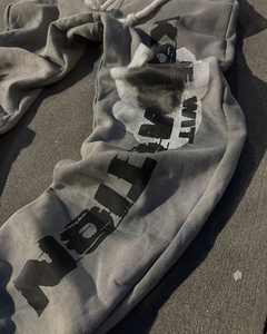 Survêtements d'hiver décontractés en molleton imprimé, zippés, à capuche, teints en pièce, délavés à l'acide, 100 % coton, grande taille, personnalisés - Product Image 5