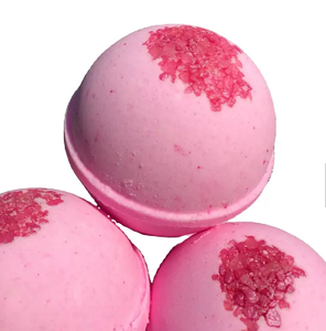 A .g. Industries อุปกรณ์อาบน้ำมังสวิรัติออร์แกนิค DIY ลูกบอลขัดผิวกายน้ำมันหอมระเหยสีดำสำหรับอาบน้ำเครื่องทำฟองกุหลาบ - Product Image 1