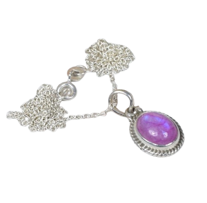 Colgante al por mayor de piedras preciosas turquesa púrpura, colgante de joyería fina de Plata de Ley 925 con sello 925, joyería colgante de plata - Product Image 1